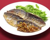イワシの揚げ焼き｜油淋鶏ソースがけ作り方5写真