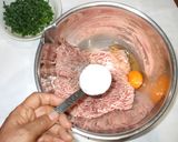 じゃが芋豚肉ハンバーグ♪目の疲れ簡単薬膳作り方4写真