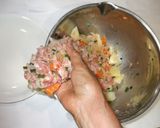 じゃが芋豚肉ハンバーグ♪目の疲れ簡単薬膳作り方7写真