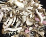 ベーコンときのこのワンパンパスタ作り方5写真