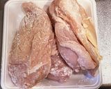味ぽんでつくる鶏むね肉チャーシュー作り方3写真