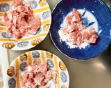 簡単味噌キムチ味豚こま大根青椒肉絲風作り方3写真