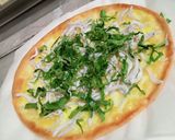 簡単、釜あげしらすピザ作り方4写真