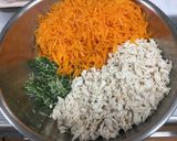 【保育園給食】ささみと人参のサラダ作り方3写真