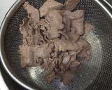 牛タン切り落としの盛盛パクチー作り方3写真