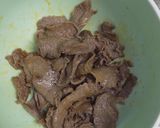 牛タン切り落としの盛盛パクチー作り方4写真
