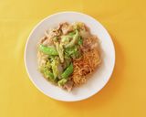 白菜たっぷり♪あんかけ焼ビーフン作り方8写真