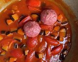ポルペッティ フレッシュトマト煮作り方4写真
