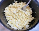 米粉クレープ(晴茶入り)の梅タルタル作り方4写真