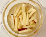 ヘルシー♪さつまいもの甘酒きんぴら作り方1写真