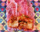 豚肉うすぎりで巻く●いつもと違う豚キムチ作り方3写真