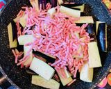 豚ひき肉とナスの甘辛マヨのとろーりチーズ作り方3写真