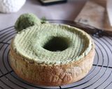 米粉のシフォンギミックケーキ〜スピルリナ作り方7写真