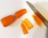 子どもも食べる★人参しりしり作り方1写真