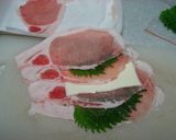 しそとチーズのミルフィーユとんかつ作り方1写真