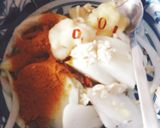 レンジでシーフードスープカレー♪蓮根作り方2写真