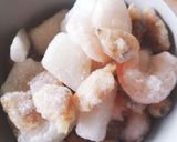 レンジでシーフードスープカレー♪蓮根作り方1写真