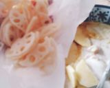 レンジでシーフードスープカレー♪蓮根作り方3写真