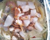 レンジでシーフードスープカレー♪蓮根作り方4写真