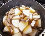 麺つゆで簡単★牛肉と大根のほっこり煮作り方5写真