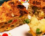 米粉のケークサレ（ケーキ丸型使用）作り方11写真