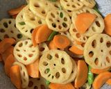ワンパンで味染み蓮根サラダ作り方3写真