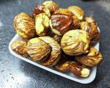 カリカリホクホクな秋栗の素揚げ作り方2写真