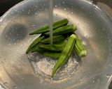 Porky Okra Pasta作り方2写真