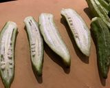 Porky Okra Pasta作り方4写真