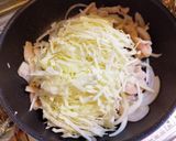 豚トロと千切りキャベツの焼肉炒め作り方4写真