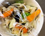 チクワ簡単コク旨梅クリーム味野菜炒め作り方12写真