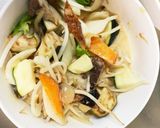 チクワ簡単コク旨梅クリーム味野菜炒め作り方14写真