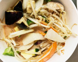 チクワ簡単コク旨トマトクリーム味野菜炒め作り方14写真