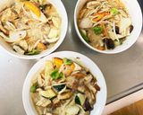 チクワ簡単コク旨梅クリーム味野菜炒め作り方17写真
