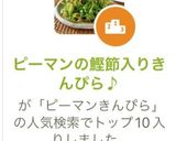 ピーマンの鰹節入りきんぴら♪作り方9写真