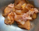 ハラペーニョと獅子唐のタルタル　鶏唐揚げ作り方2写真