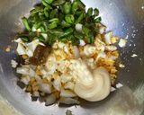 ハラペーニョと獅子唐のタルタル　鶏唐揚げ作り方6写真