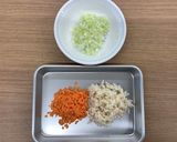 【大崎市】鶏と豆腐のつくね焼き【給食】作り方3写真
