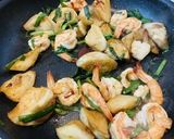 ＊エビとなすとニラのベトナム風炒め物＊作り方4写真