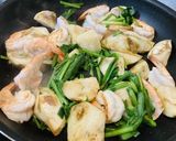 ＊エビとなすとニラのベトナム風炒め物＊作り方2写真
