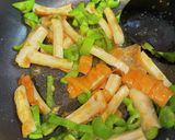 ピーマンと竹輪の酢味噌炒め♪作り方6写真