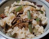 山菜ごはん作り方4写真
