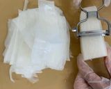 ピーラー大根のすき煮作り方1写真