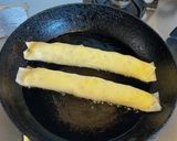 チーズとろけるさつまいも春巻き作り方7写真