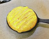 長芋とろろのチーズ焼き⑤カニカマと豆腐作り方10写真