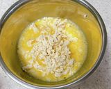 長芋とろろのチーズ焼き⑤カニカマと豆腐作り方3写真