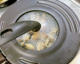 ゴーヤと卵炒め♪アサリの蒸し焼きのせ作り方6写真
