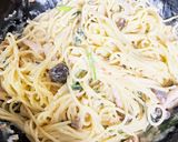 あっさり鮭フレーククリームパスタ作り方9写真