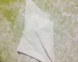 ライスペーパーで折り鶴★食べられる折り紙作り方5写真