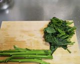 つるむらさきのごま和え♪作り方1写真